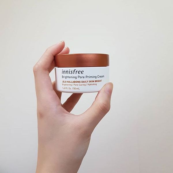 Kem Dưỡng Trắng Da, Chăm Sóc Lỗ Chân Lông Innisfree Brightening Pore Priming Cream 50ml (HALLABONG)