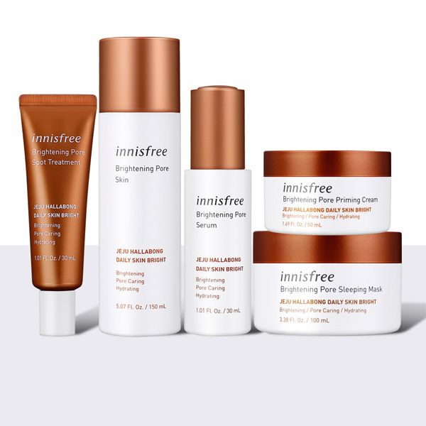 Sữa Rửa Mặt Tạo Bọt Làm Sáng Da, Chăm Sóc Lỗ Chân Lông Innisfree Brightening Pore Facial Cleanser 150ml (HALLABONG)
