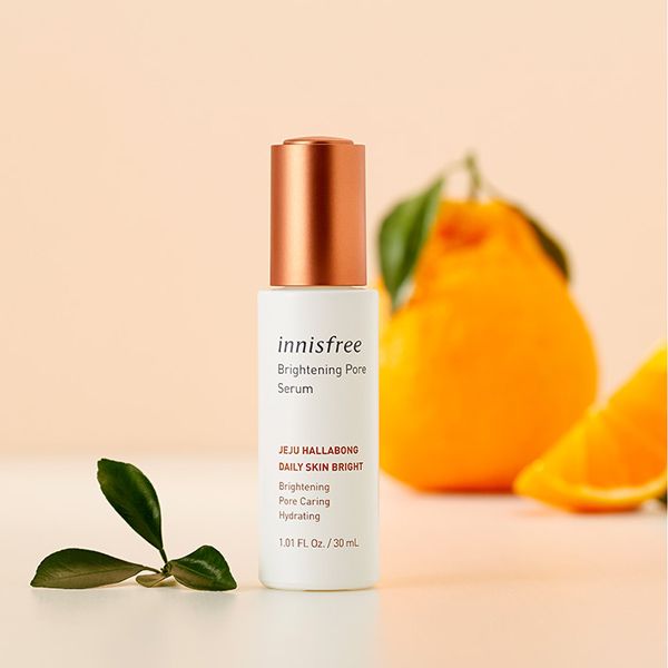 Tinh Chất Dưỡng Trắng Da, Mờ Thâm, Chăm Sóc Lỗ Chân Lông Innisfree Brightening Pore Serum 30ml (HALLABONG)