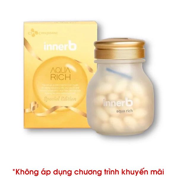 Viên Uống Cấp Nước Và Bổ Sung Collagen InnerB Aqua Rich (không tích điểm)