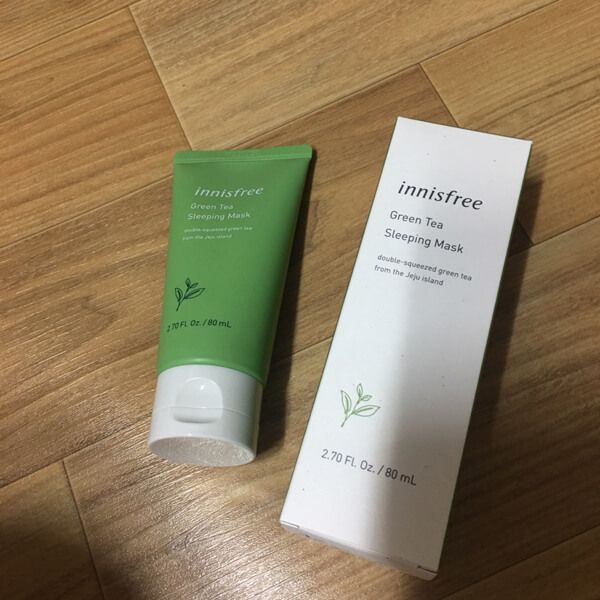 Mặt Nạ Ngủ Chứa Chiết Xuất Từ Trà Xanh Innisfree Green Tea Sleeping Mask 80ml