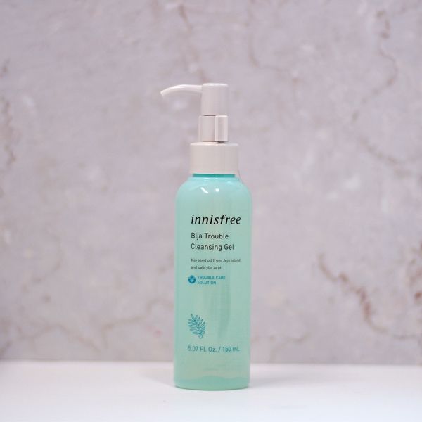 Tẩy Trang Dạng Gel Cho Da Mụn Khẩn Cấp Innisfree Bija Trouble Cleansing Gel 150ml