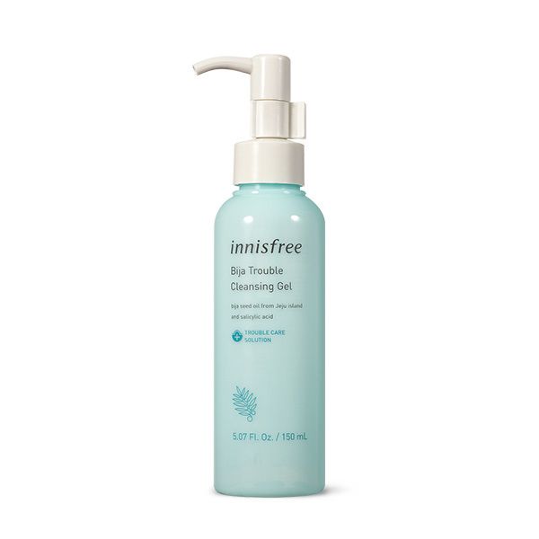 Tẩy Trang Dạng Gel Cho Da Mụn Khẩn Cấp Innisfree Bija Trouble Cleansing Gel 150ml