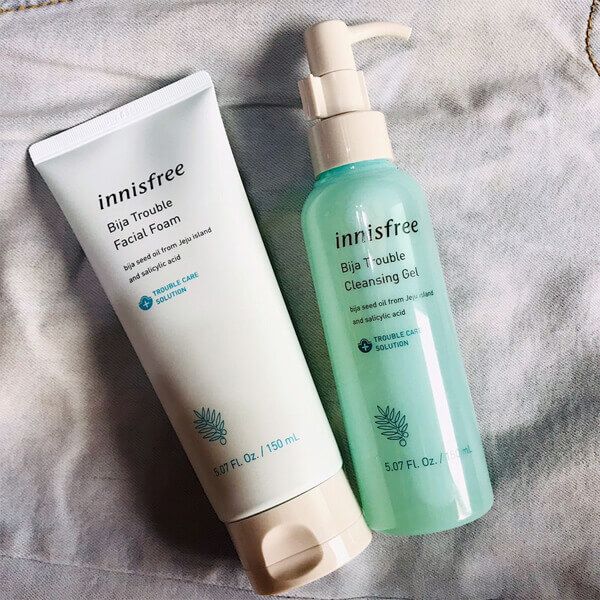 Tẩy Trang Dạng Gel Cho Da Mụn Khẩn Cấp Innisfree Bija Trouble Cleansing Gel 150ml