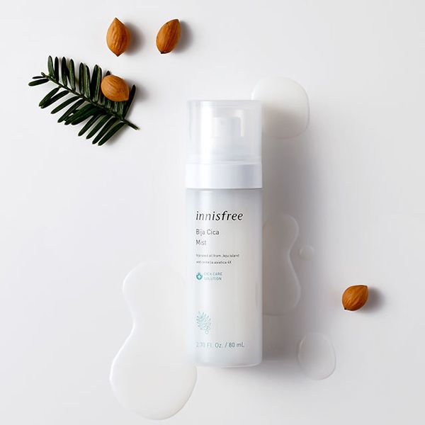 Xịt Khoáng Giúp Làm Dịu, Chăm Sóc Da Mụn Innisfree Bija Cica Mist 80ml