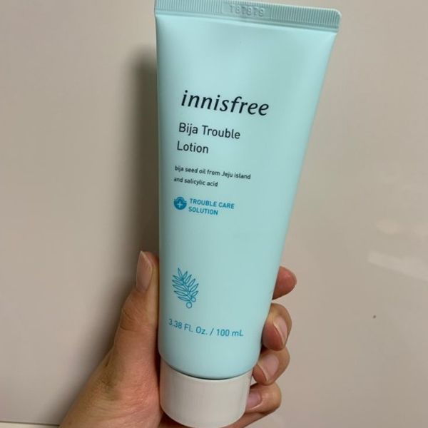 Sữa Dưỡng Cho Da Mụn Sưng Đỏ Khẩn Cấp Innisfree Bija Trouble Lotion 100ml