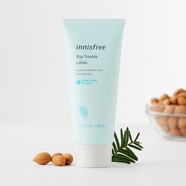 Sữa Dưỡng Cho Da Mụn Sưng Đỏ Khẩn Cấp Innisfree Bija Trouble Lotion 100ml