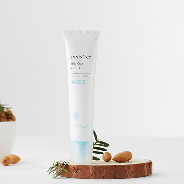 Gel Chăm Sóc Da Mụn, Da Dễ Kích Ứng Innisfree Bija Cica Gel Ex 40ml