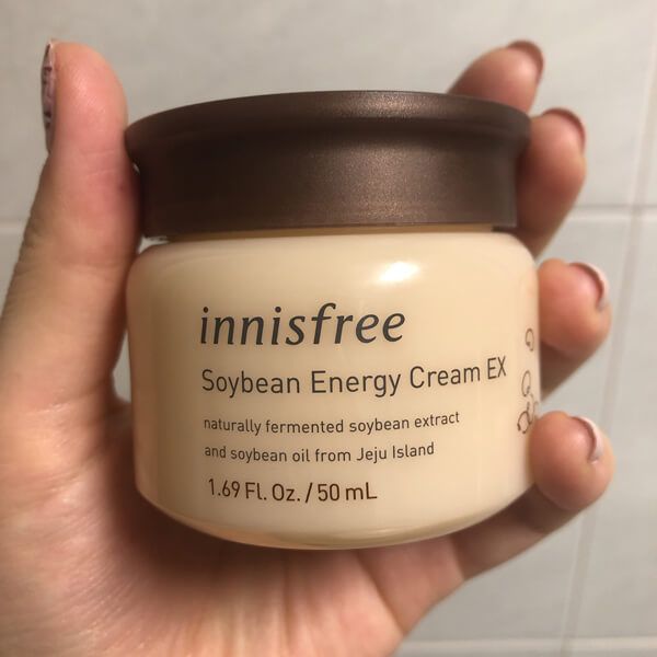 Kem Dưỡng Chống Lão Hóa Chiết Xuất Đậu Nành Lên Men Innisfree Soybean Energy Cream EX