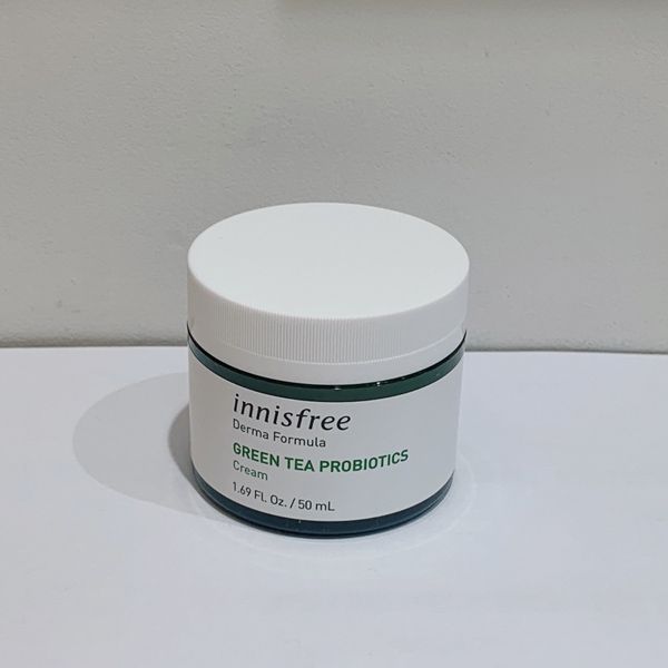 Kem Dưỡng Ẩm Innisfree Derma Formula Green Tea Probiotics Cream