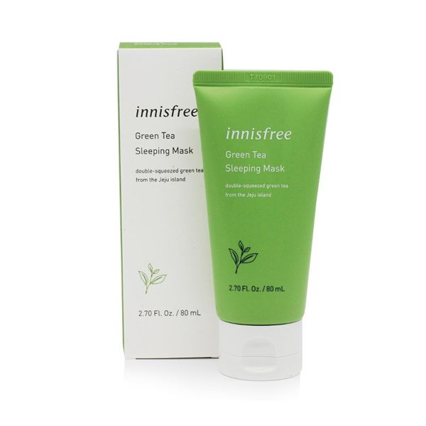 Mặt Nạ Ngủ Chứa Chiết Xuất Từ Trà Xanh Innisfree Green Tea Sleeping Mask 80ml