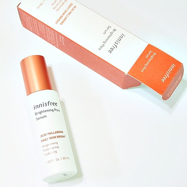 Tinh Chất Dưỡng Trắng Da, Mờ Thâm, Chăm Sóc Lỗ Chân Lông Innisfree Brightening Pore Serum 30ml (HALLABONG)