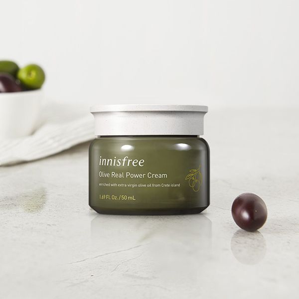 Kem Dưỡng Ẩm Sâu Chiết Xuất Trái Olive Innisfree Real Power Cream 50 ml