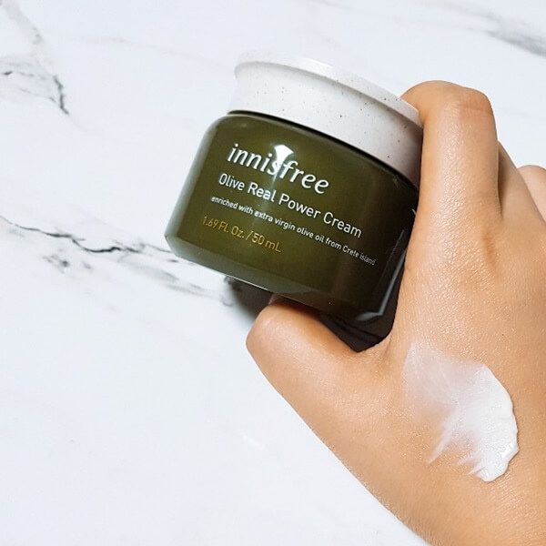 Kem Dưỡng Ẩm Sâu Chiết Xuất Trái Olive Innisfree Real Power Cream 50 ml