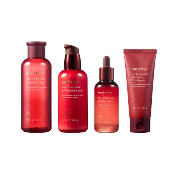 Sữa Dưỡng Làm Sáng Da, Chống Lão Hóa Chiết Xuất Từ Lựu Innisfree Jeju Pomegranate Revitalizing Emulsion 160ml