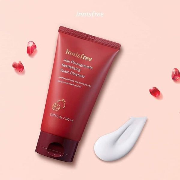 Sữa Rửa Mặt Innisfree Jeju Pomegranate Revitalizing Foam Cleanser 80ml