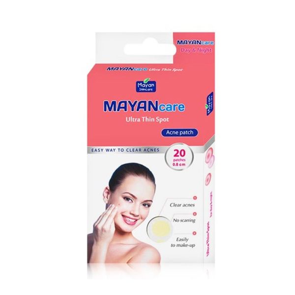 Miếng Dán MAYAN Làm Giảm Mụn Ultra Thin Spot Plus