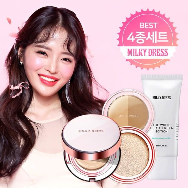 Phấn Nước Milky Dress Barbie Make Veil Cushion
