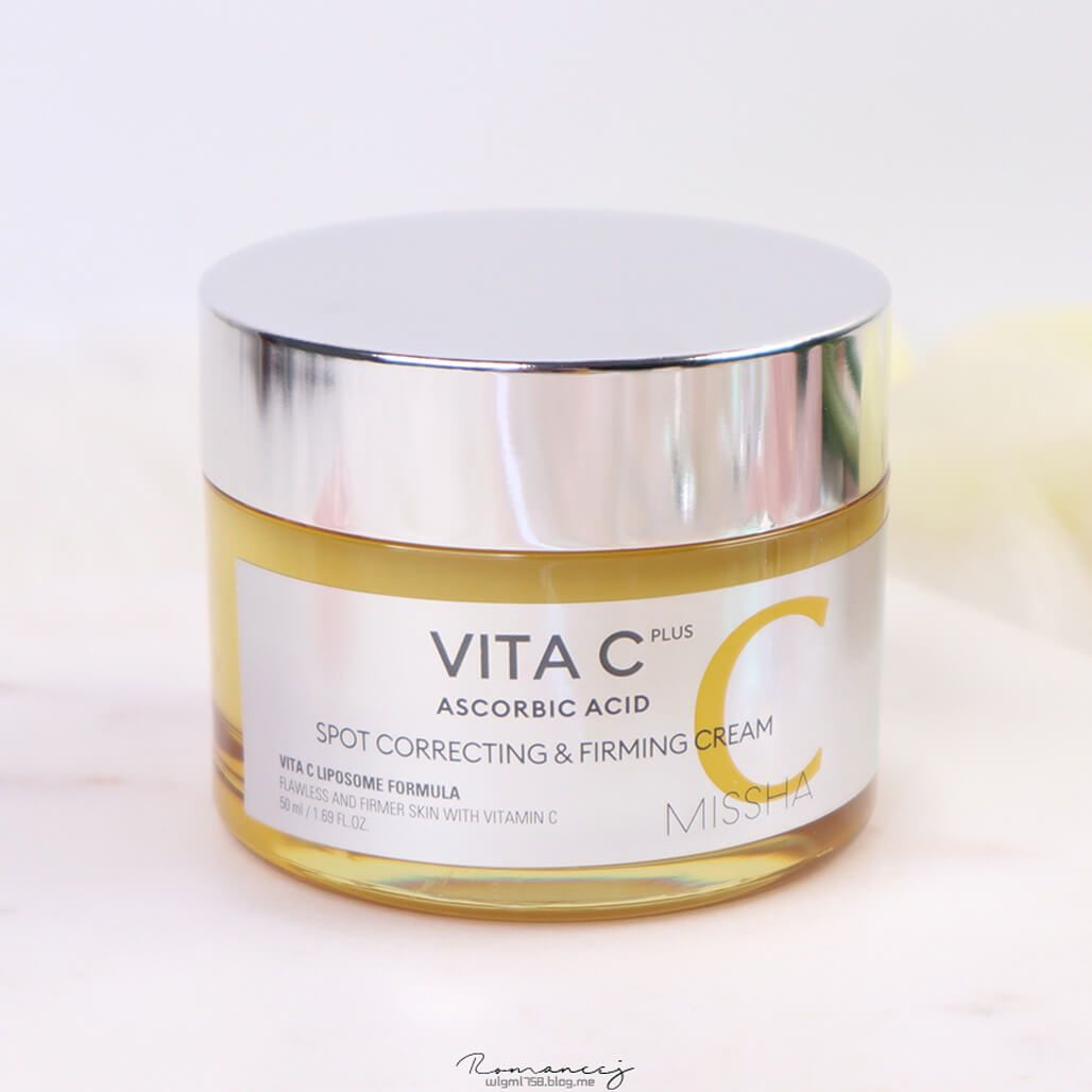 Kem dưỡng trắng, trị thâm Missha Vita C Plus Ascorbic Acid Spot Correcting & Firming Cream