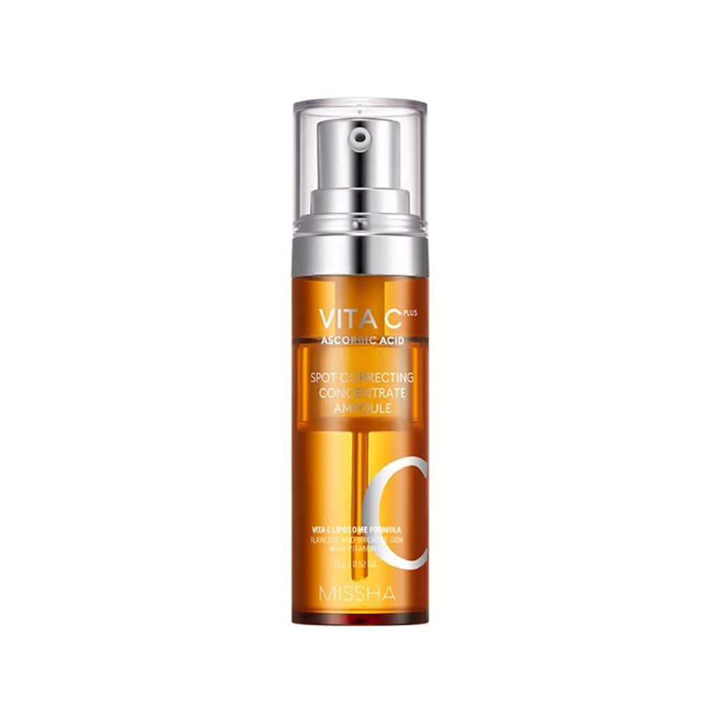 Tinh chất dưỡng trắng, làm sáng da Missha Vita C Ascorbic Acid Spot Correcting Concentrate Ampoule