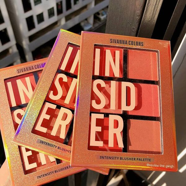 Phấn Má Hồng Sivanna Colors Insider Intensity Blusher Palette HF5025
