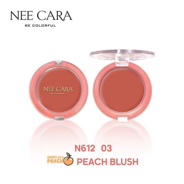Phấn Má Hồng Nee Cara Be Colorful Peach Blush N612