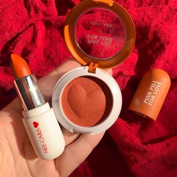 Bộ Phấn Mắt Và Son Nee Cara Be Colorful Eye Shadow & Lipstick Make Up Kits N402
