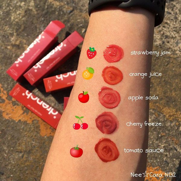 Son Môi Nee Cara Moisture Fruit Tint Drench N132