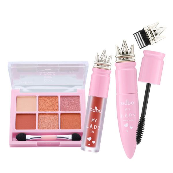 Set Phấn Mắt Mascara Son Odbo My Lady OD1035