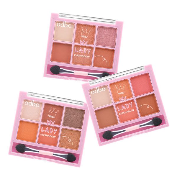 Set Phấn Mắt Mascara Son Odbo My Lady OD1035