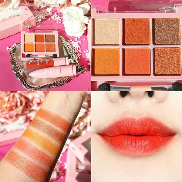 Set Phấn Mắt Mascara Son Odbo My Lady OD1035