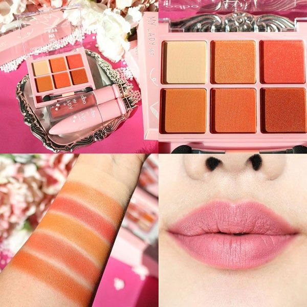 Set Phấn Mắt Mascara Son Odbo My Lady OD1035