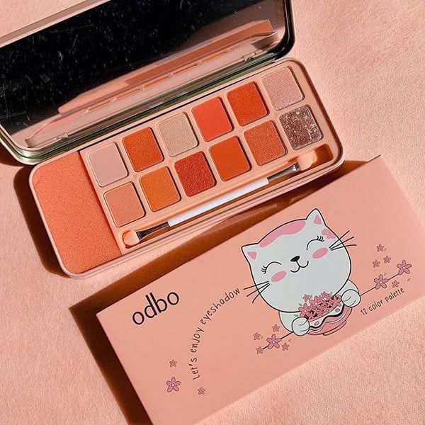 Bảng Phấn Mắt Odbo Let's Enjoy Eyeshadow OD297