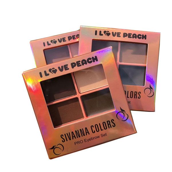 Bảng Tán Chân Mày 4 Ô Sivanna Colors I Love Peach HF3020