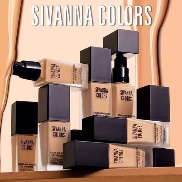 Kem Nền Sivanna Colors Skin Long Wear Weightless Full Cover Oil Free HF4012