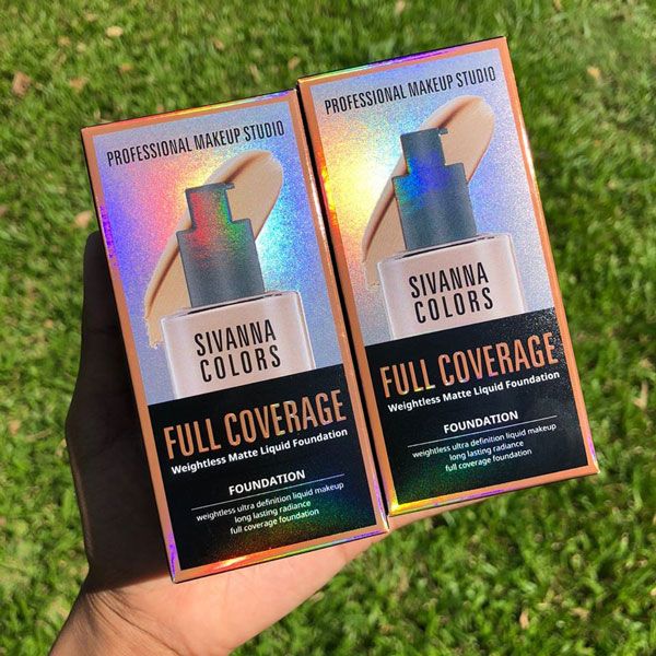 Kem Nền Sivanna Colors Full Coverage Weightless Matte Liquid Foudation HF5028