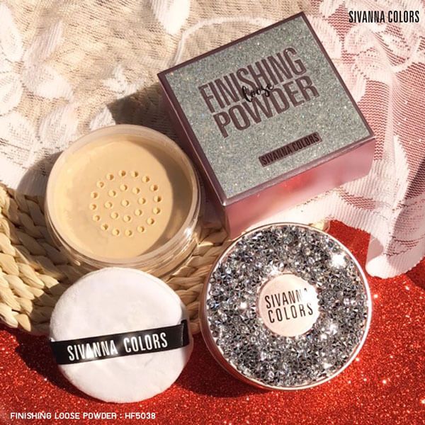 Phấn Phủ Bột Sivanna Colors Finishing Loose Powder HF5038