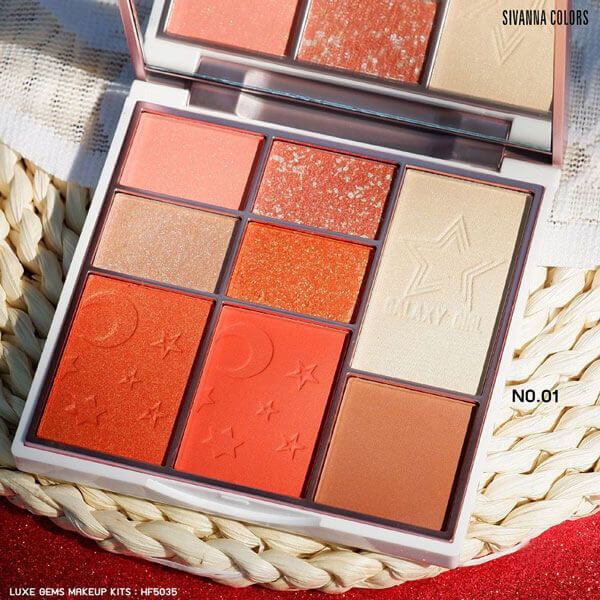 Bộ Kit Sivanna Colors Luxe Gems Makeup Kits HF5035