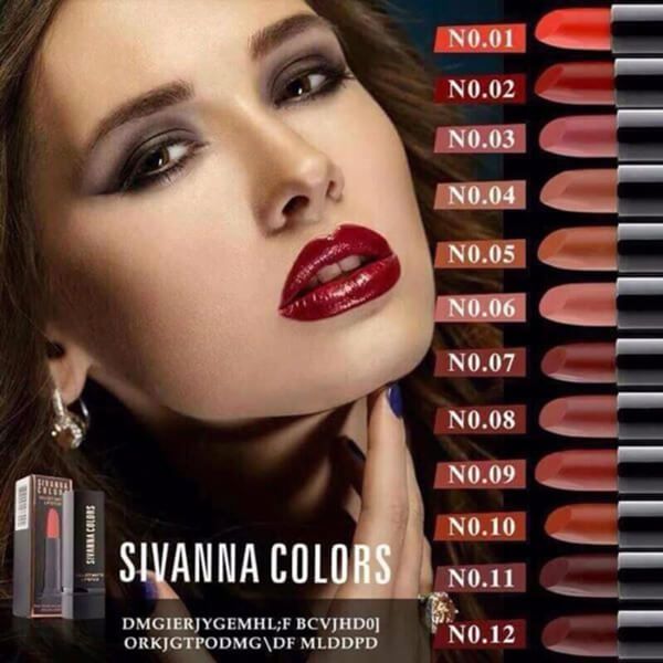 Son Môi Sivanna Colors Velvet Matte Lipstick HF4001