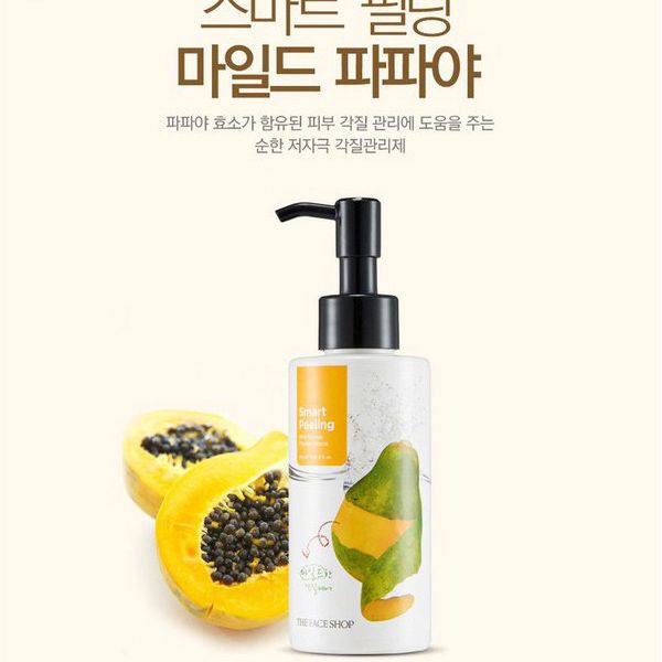  Gel Tẩy Da Chết The Face Shop Smart Peeling Mild Papaya 