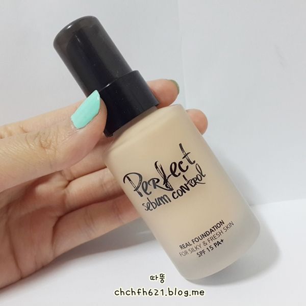 Kem Nền Touch In Sol Perfect Sebum Control Real Foundation