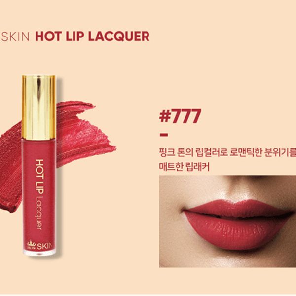 Son Kem Lì Hot Lip Lacquer Zelyn Skin