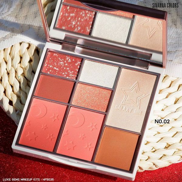 Bộ Kit Sivanna Colors Luxe Gems Makeup Kits HF5035