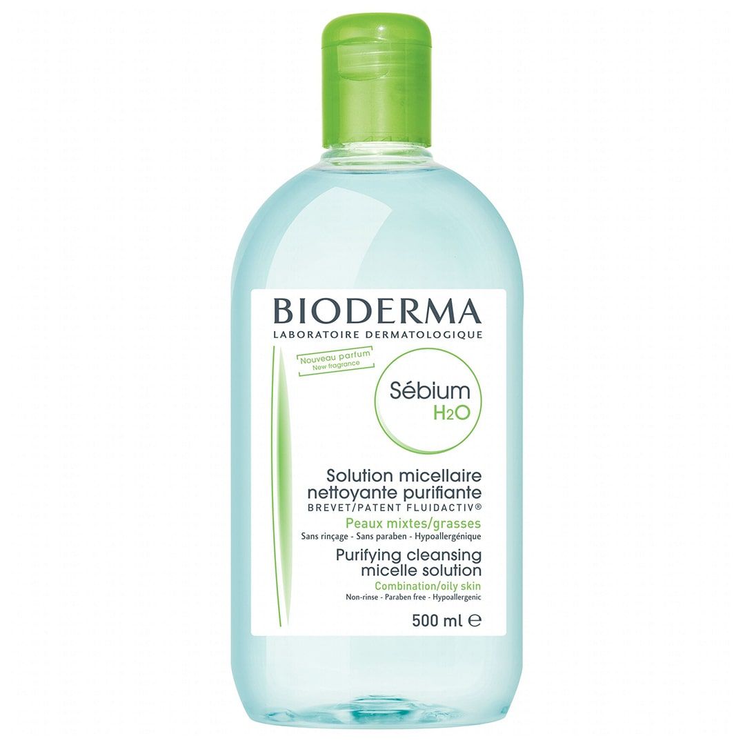  (100 & 500ml) Nước Tẩy Trang Dịu Nhẹ Cho Da Mặt  BIODERMA Crealine/Sebium H20 