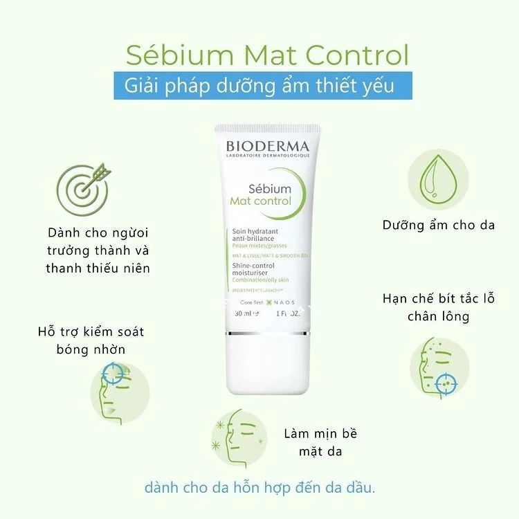  Gel Rửa Mặt Làm Sạch Sâu BIODERMA Sebium Gel Moussant 200ml 