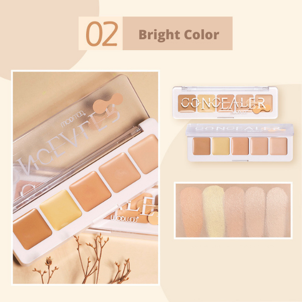  Bảng Che Khuyết Điểm 5 ô WODWOD Concealer Pallete Nội Địa Trung 