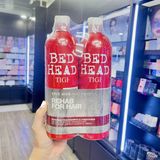  Bộ Gội-Xả Bed Head TIGI Đỏ Chăm Sóc Tóc Hư Tồn Chuyên Dùng Cho Spa - 750ml/chai 