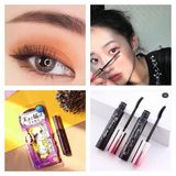  Set Mascara Mi + Tẩy Trang Kiss Me Limited Trial Set 