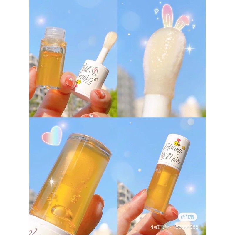 Son Dưỡng Môi Chiết Xuất Cam Mật Ong OULESONG Honey Lip Oil NDT
