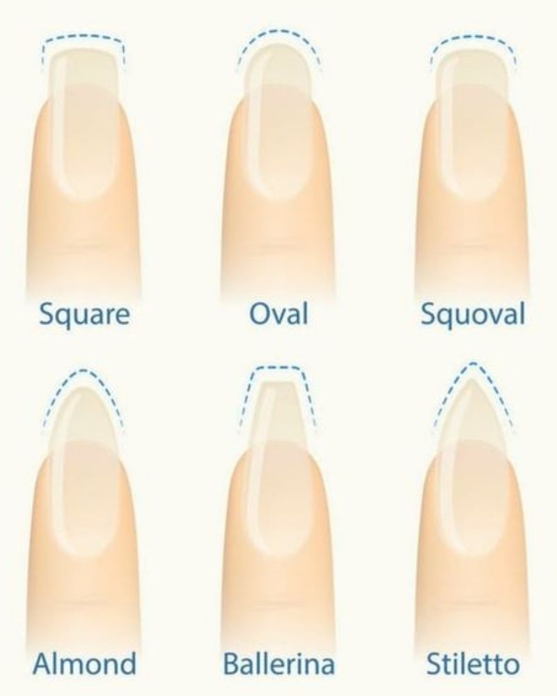 (Update Liên Tục) Set 24 Móng Tay Giả Nails Box Kèm Keo Dán Nội Đia Trung